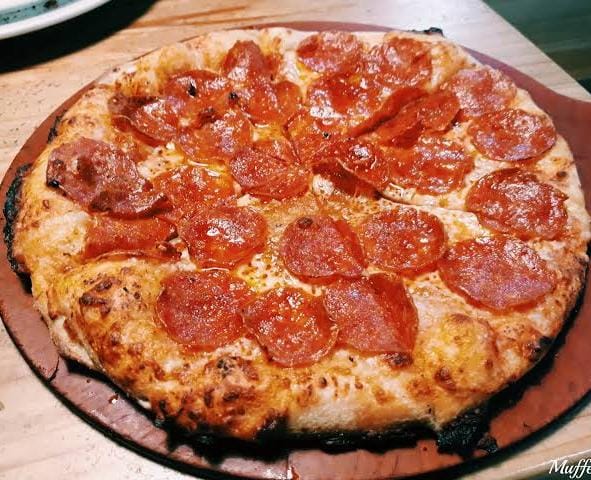 Pizza Individual con Papas a la Francesa