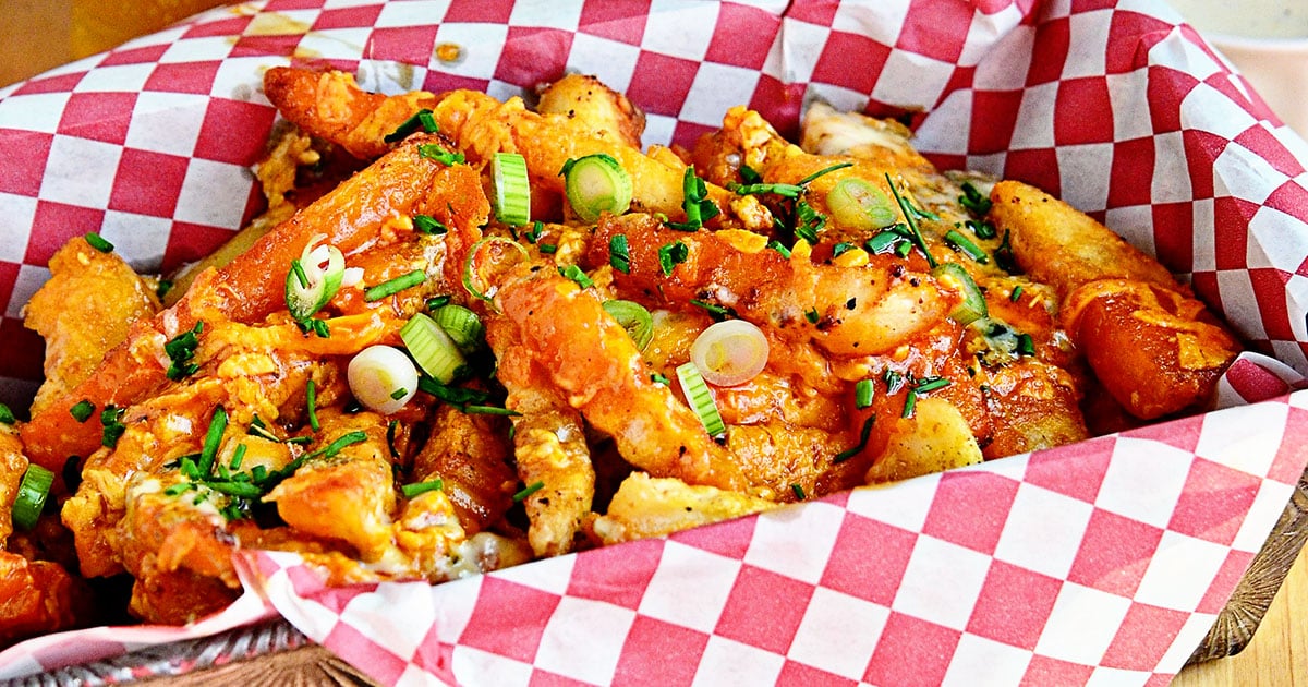 Búfalo Cheese Fries