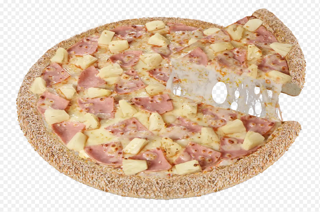 Pizza GRANDE  Jamon Piña