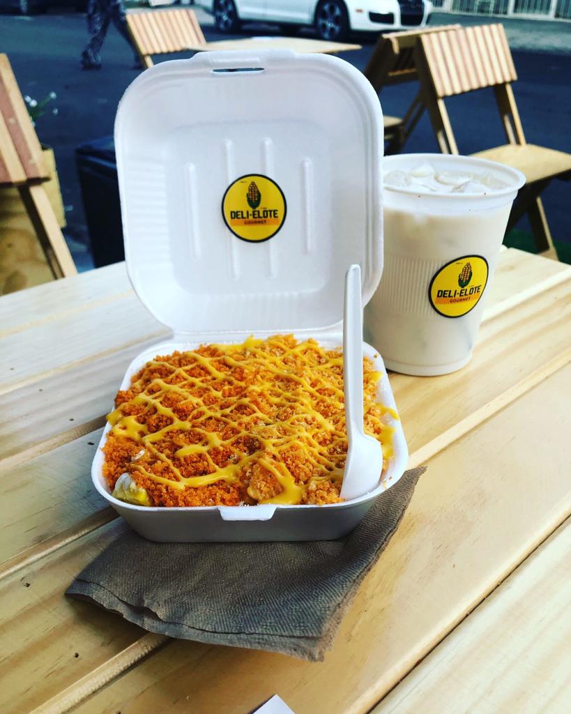 Gourmet Elote Blanco Chico.