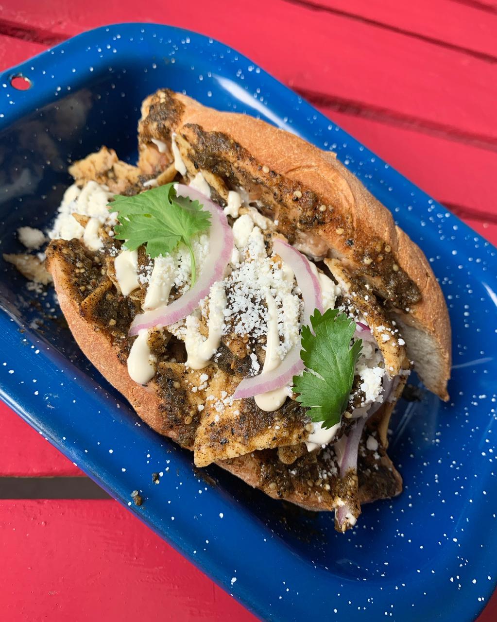 Lonche de Chilaquiles