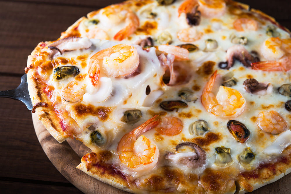 Pizza Fruto del Mar (45 cm - Jumbo)