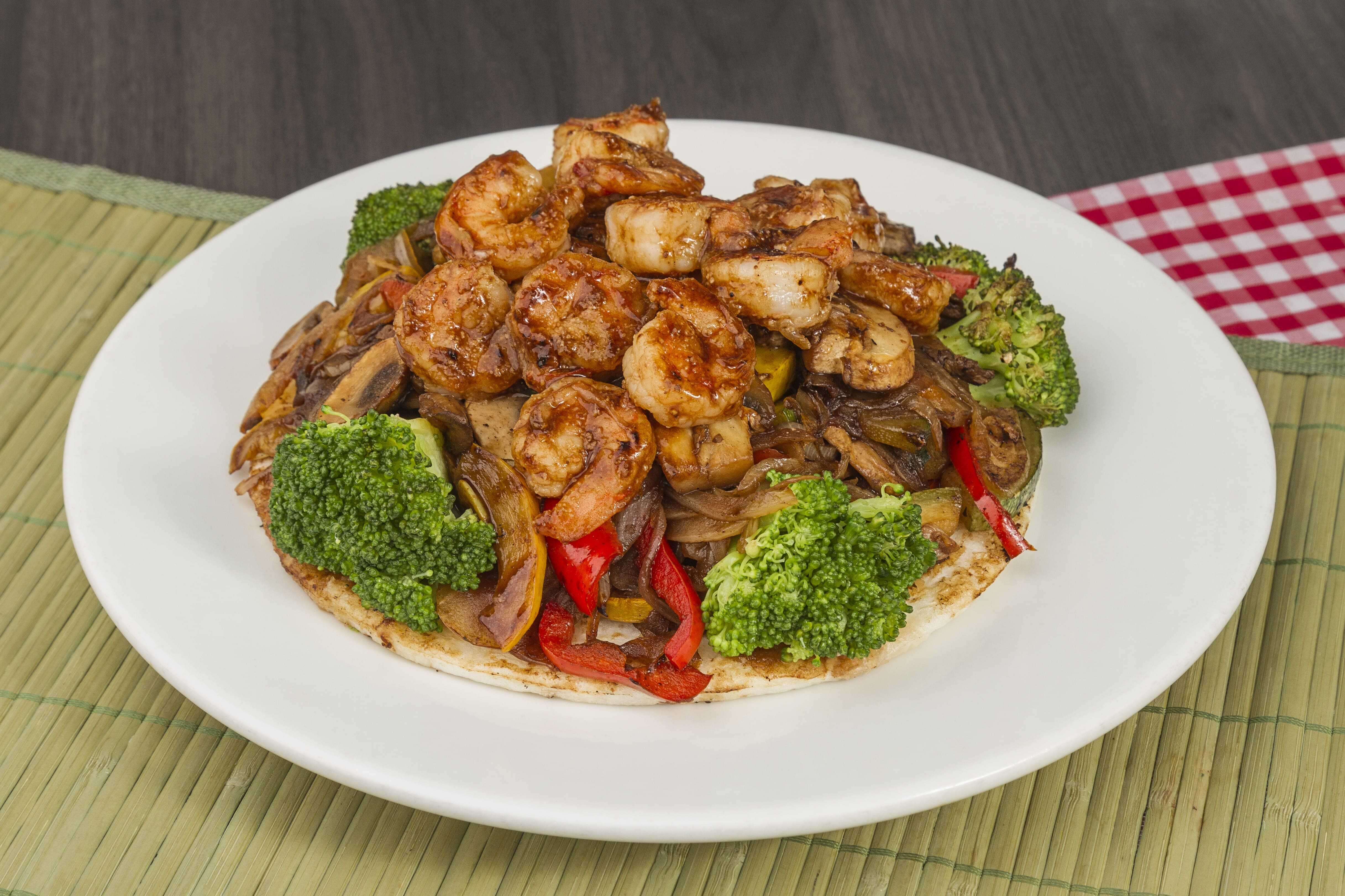 Oriental con Camarones