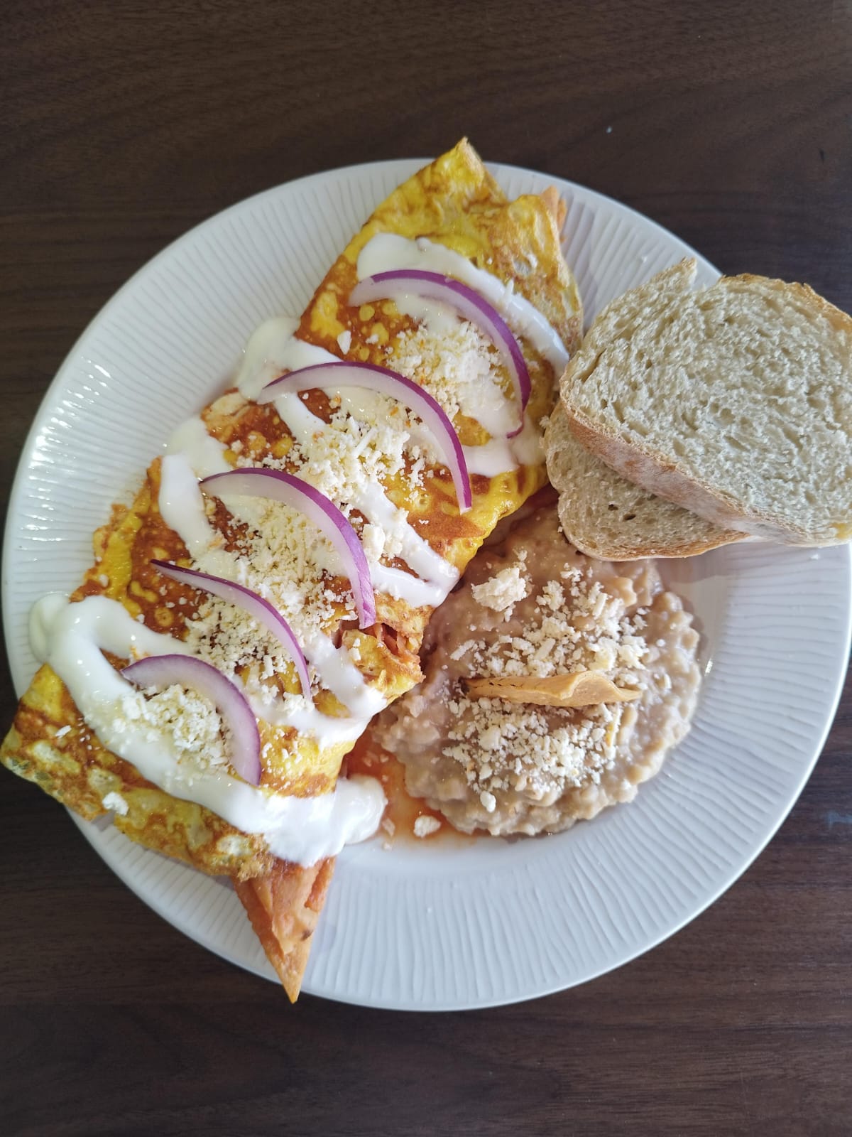 Omelette De Chilaquiles