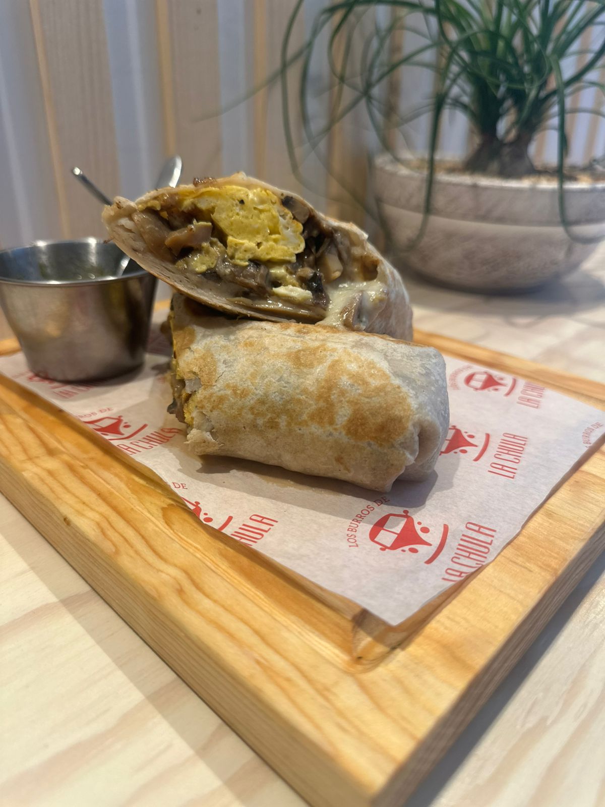 Huevo y Champiñones