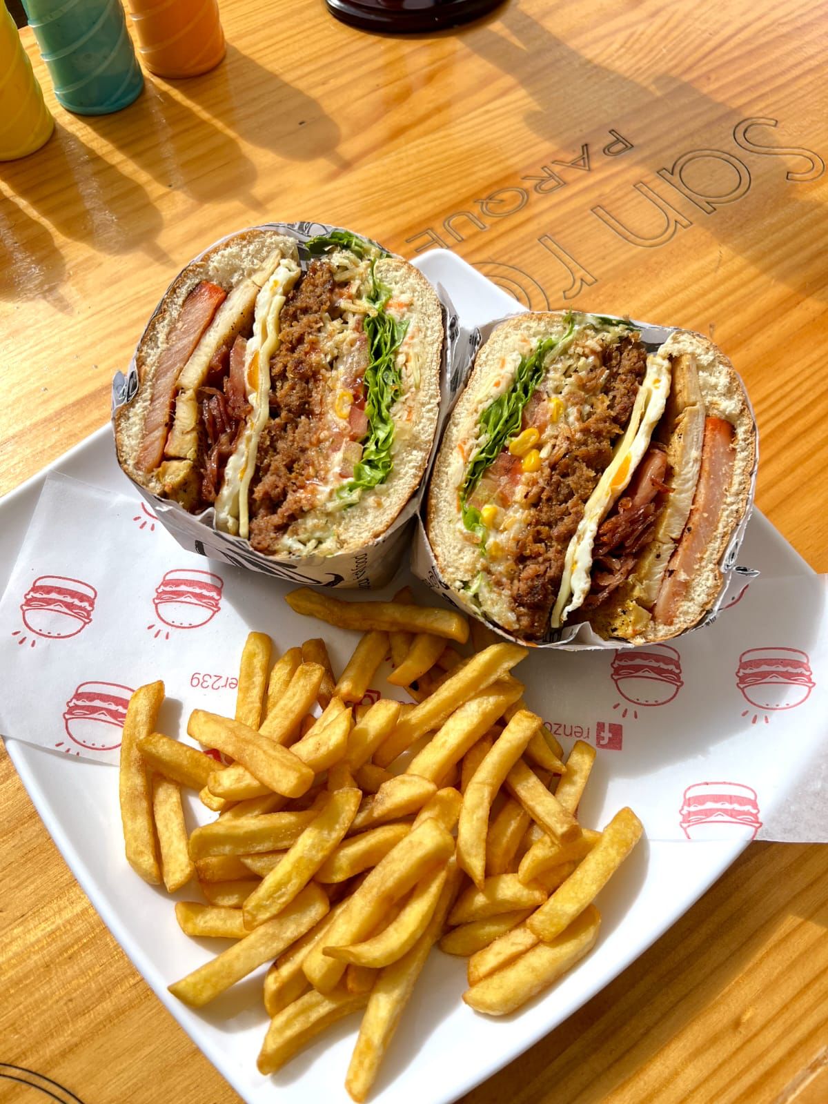 Combo Hamburguesa Triple