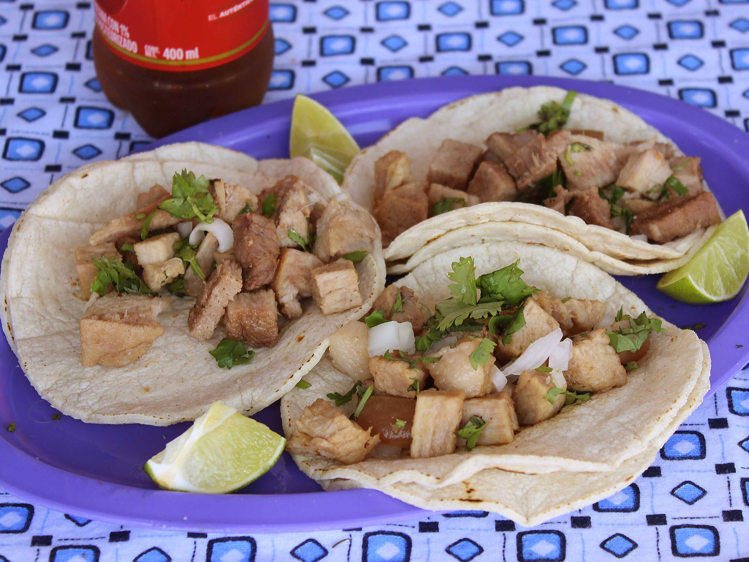 3 Tacos + Refresco