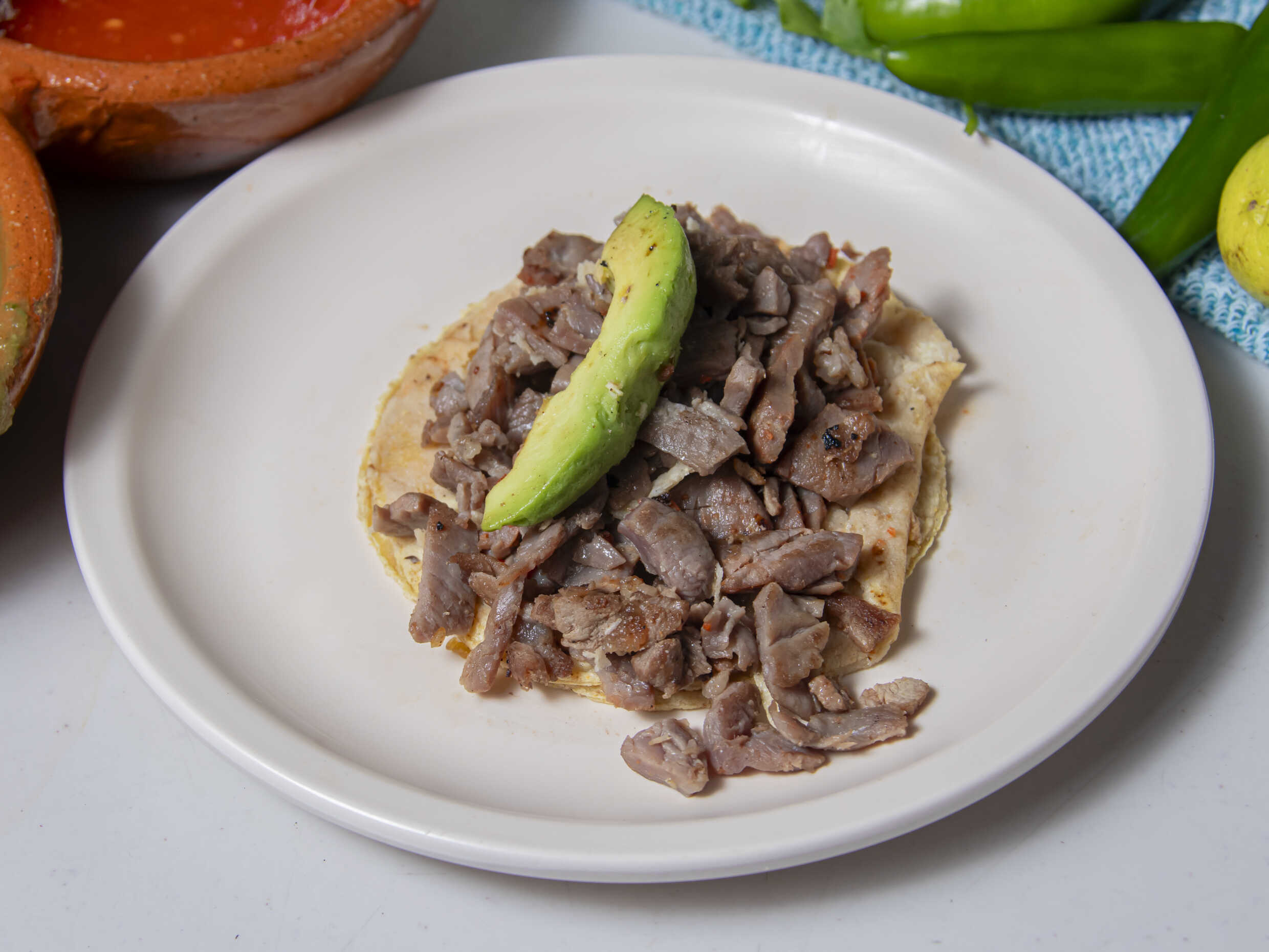 Taco de Cecina