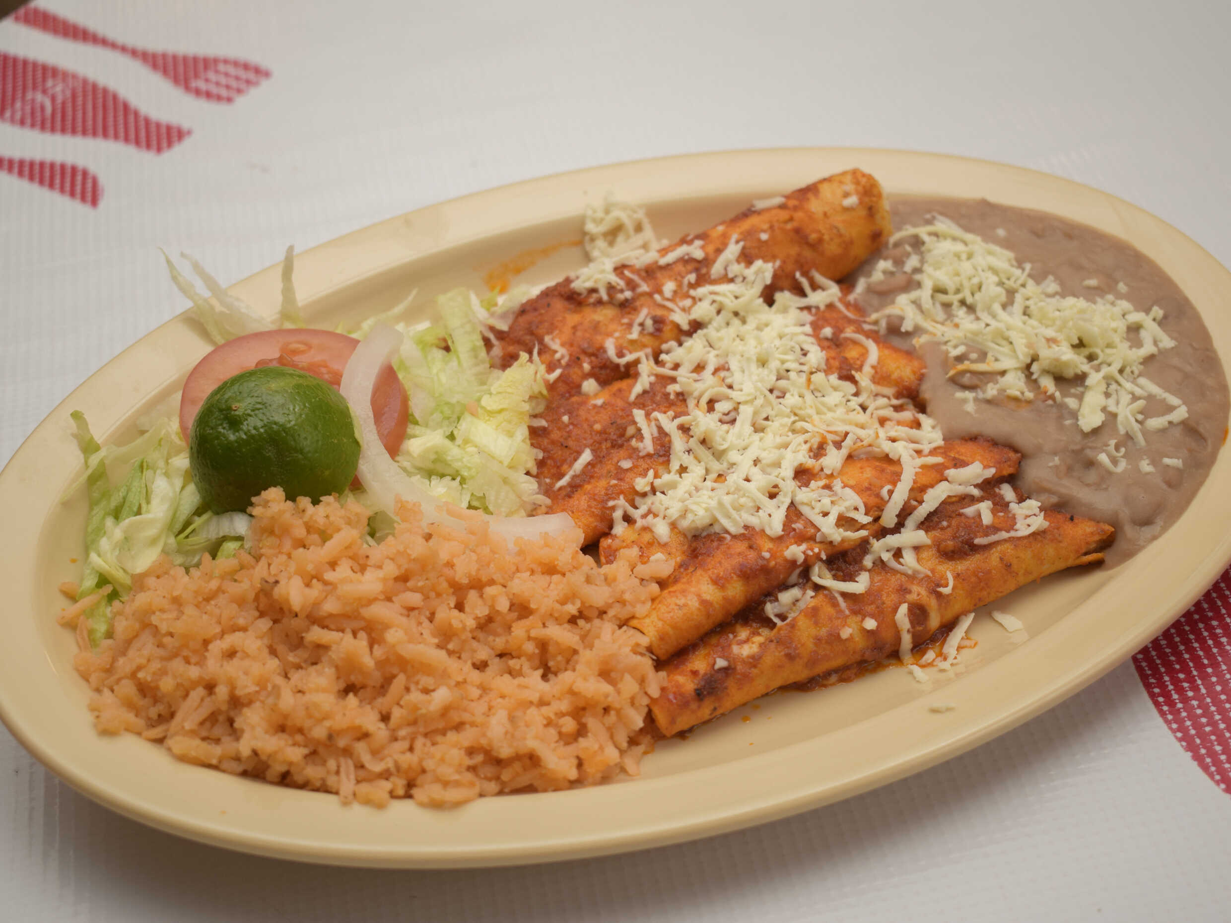 Enchiladas Rojas