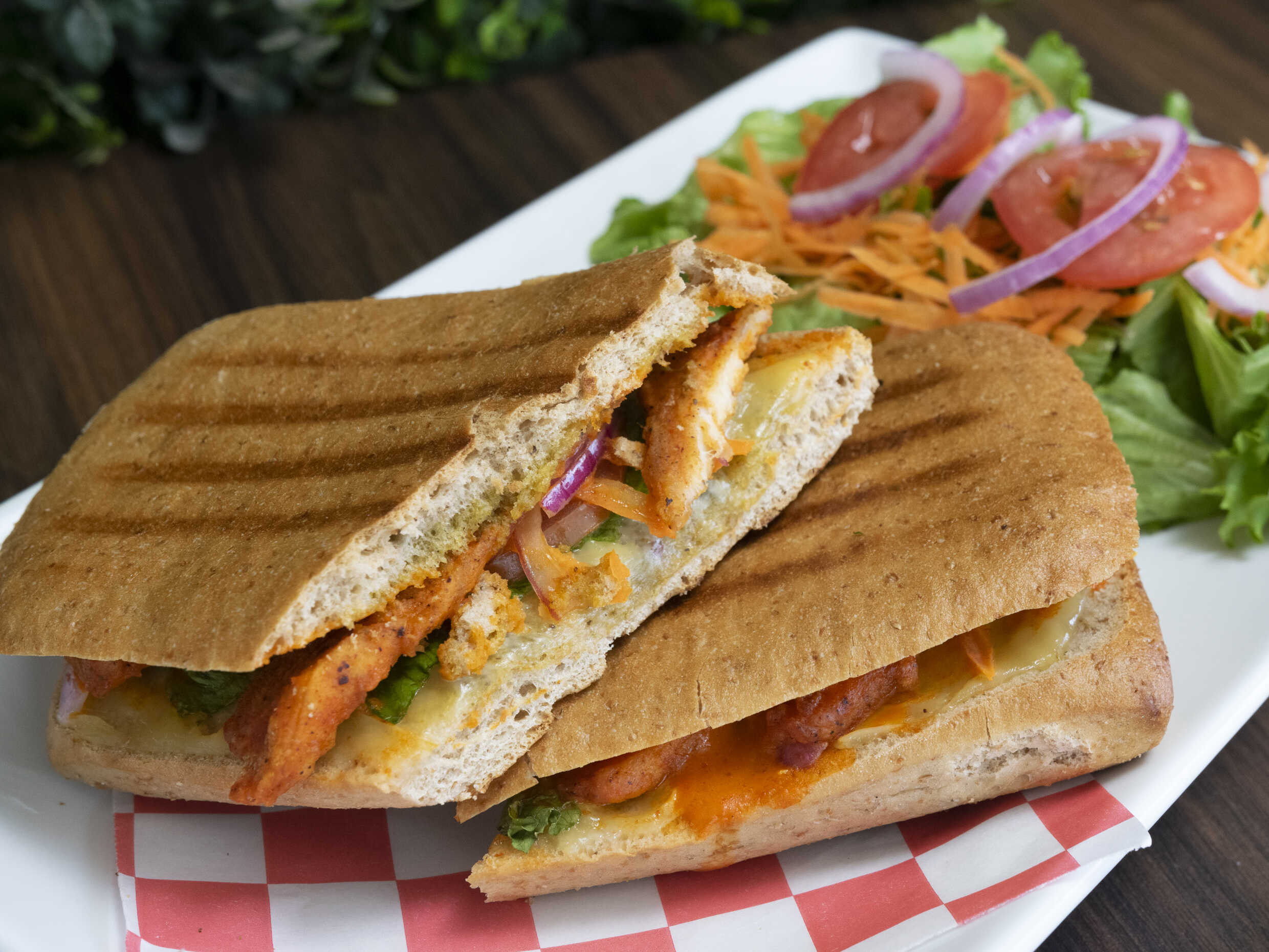 Panini Chicken Breaded
