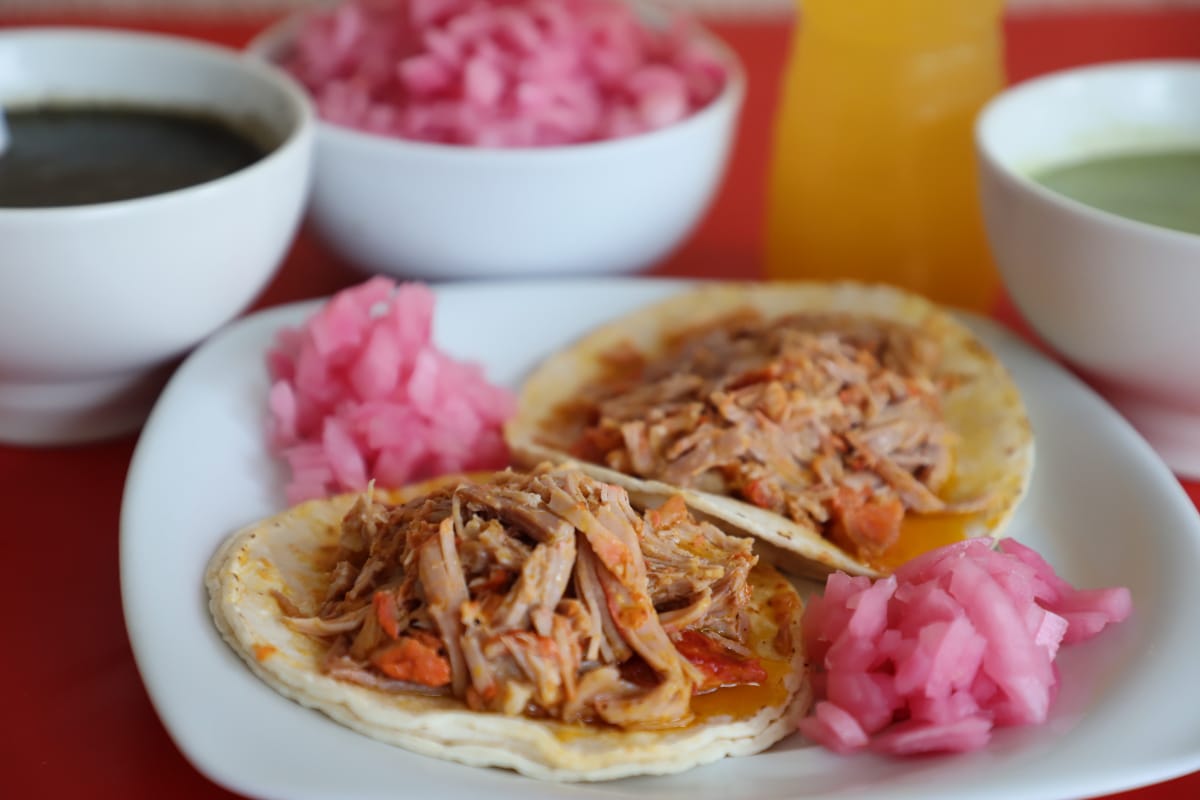 Taco de cochinita