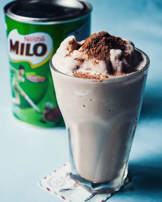 Malteada con MILO