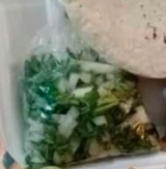 Cilantro con Cebolla