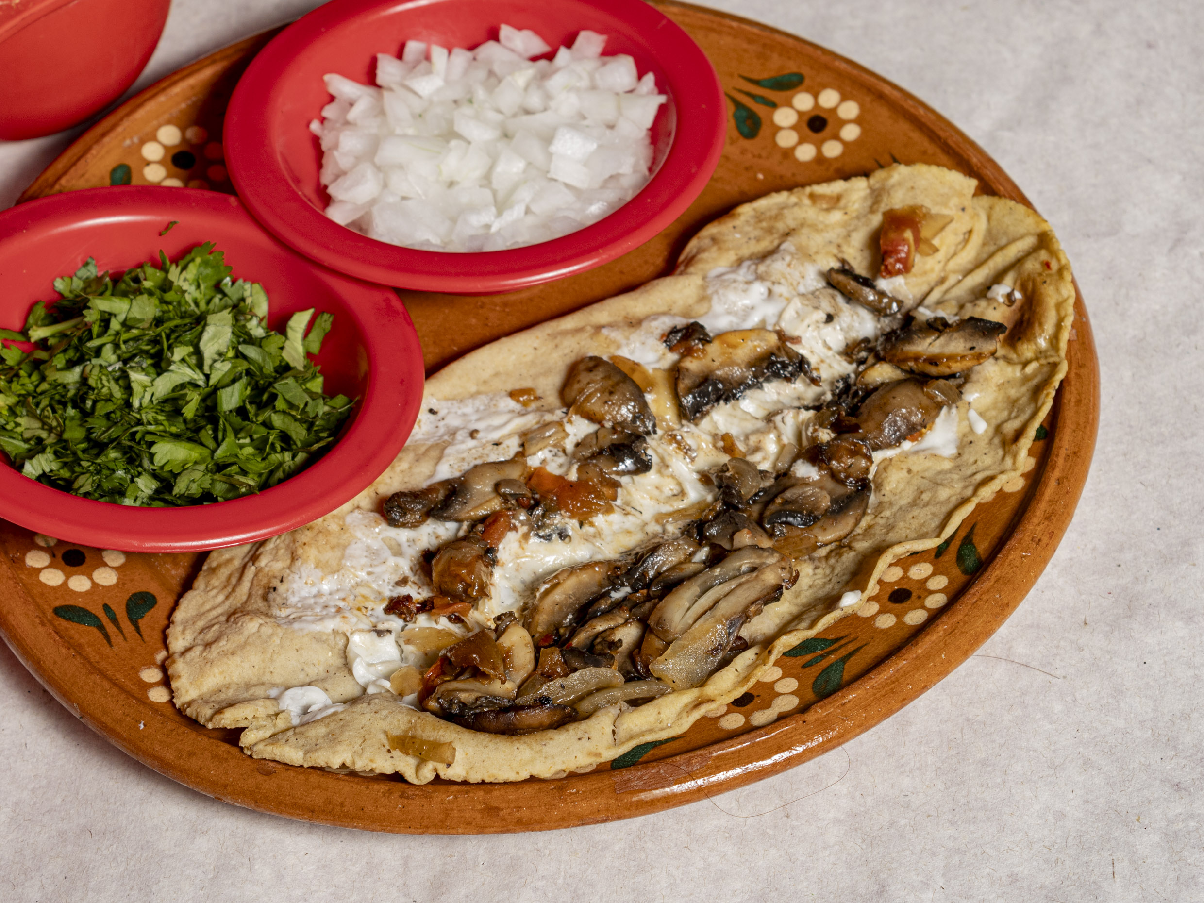Quesadilla Champiñones