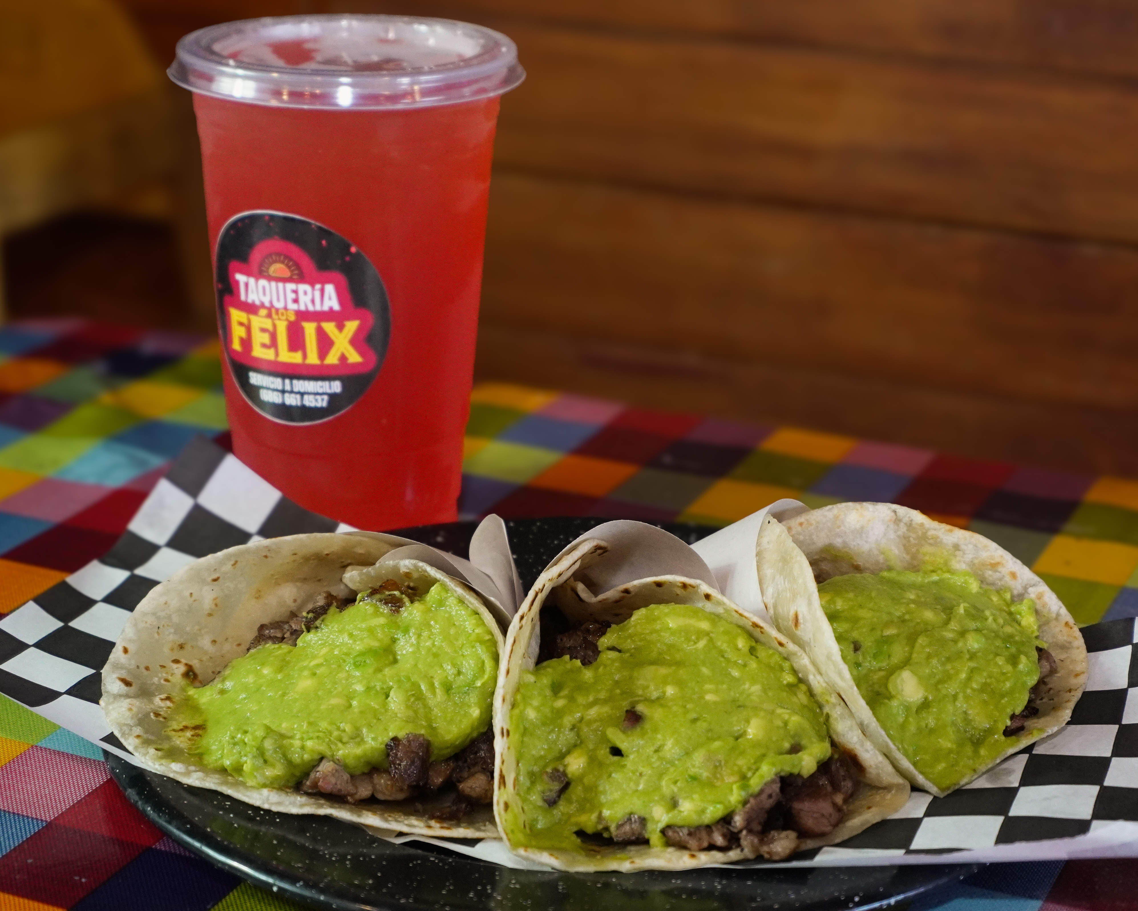 Combo 3 Tacos + Agua Chica
