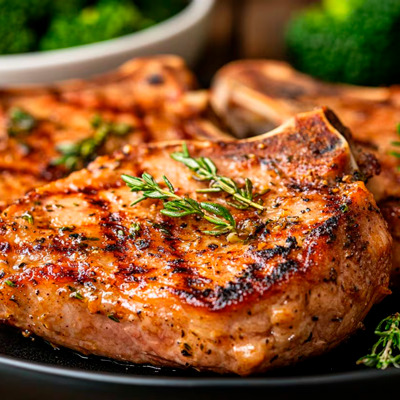 Chuletón de Cerdo Paisa al Barril