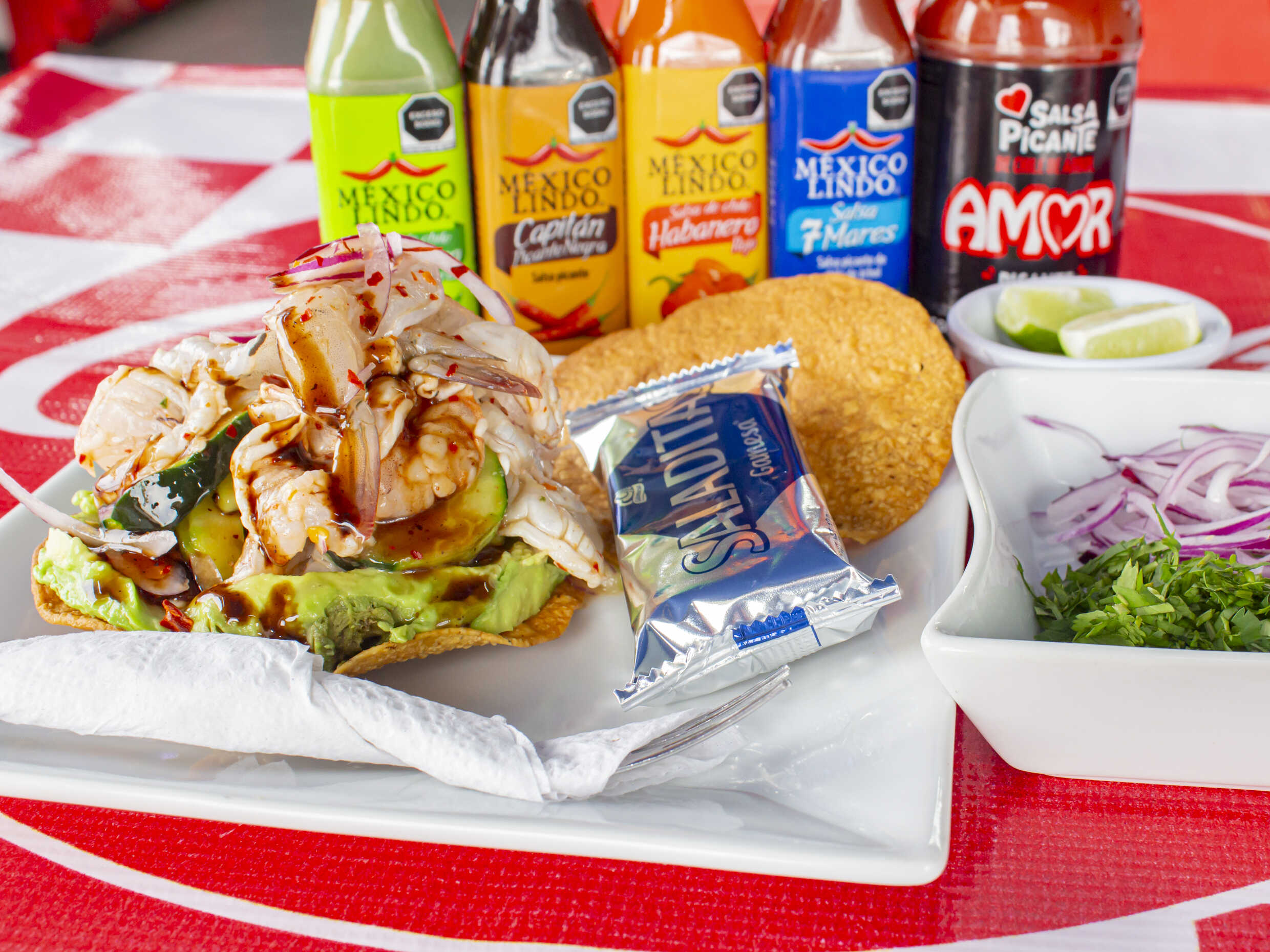 Tostada de Aguachile