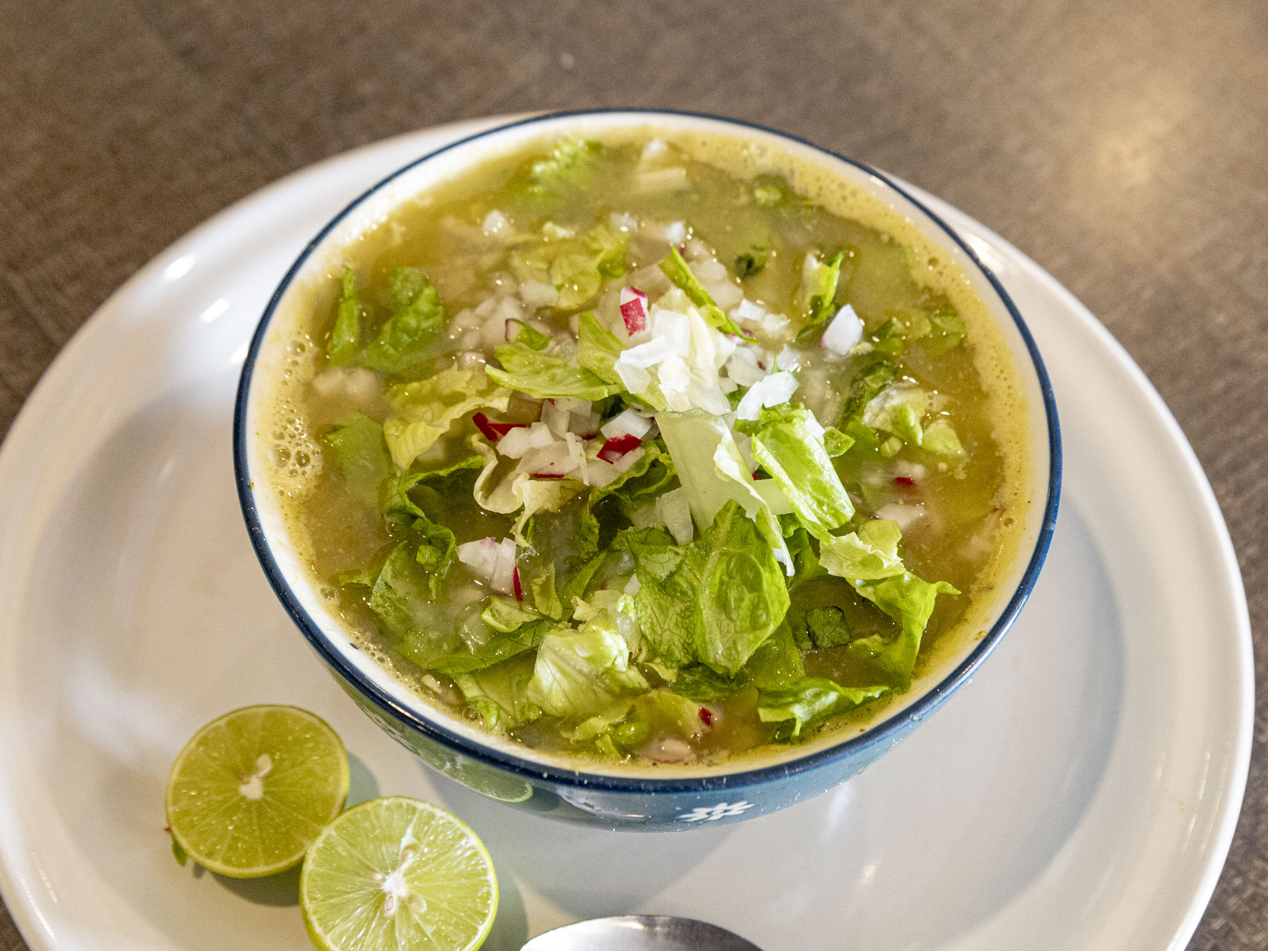 Pozole Verde con Pollo