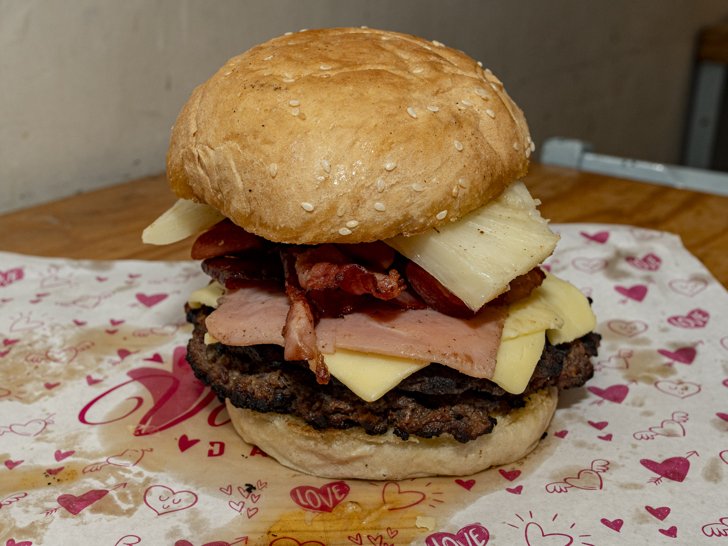 Hamburguesa Big Master Chica
