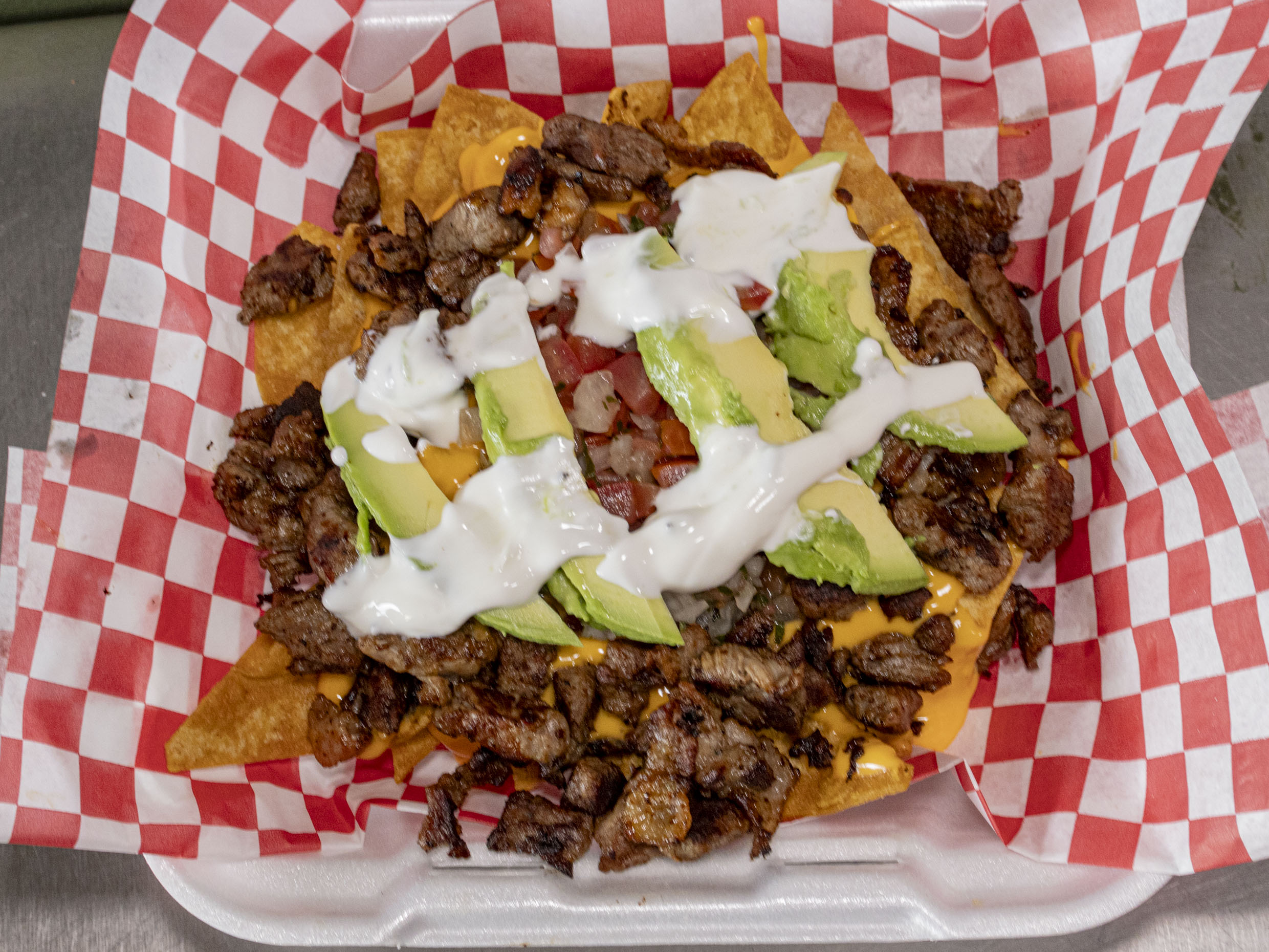 Nachos con Arrachera