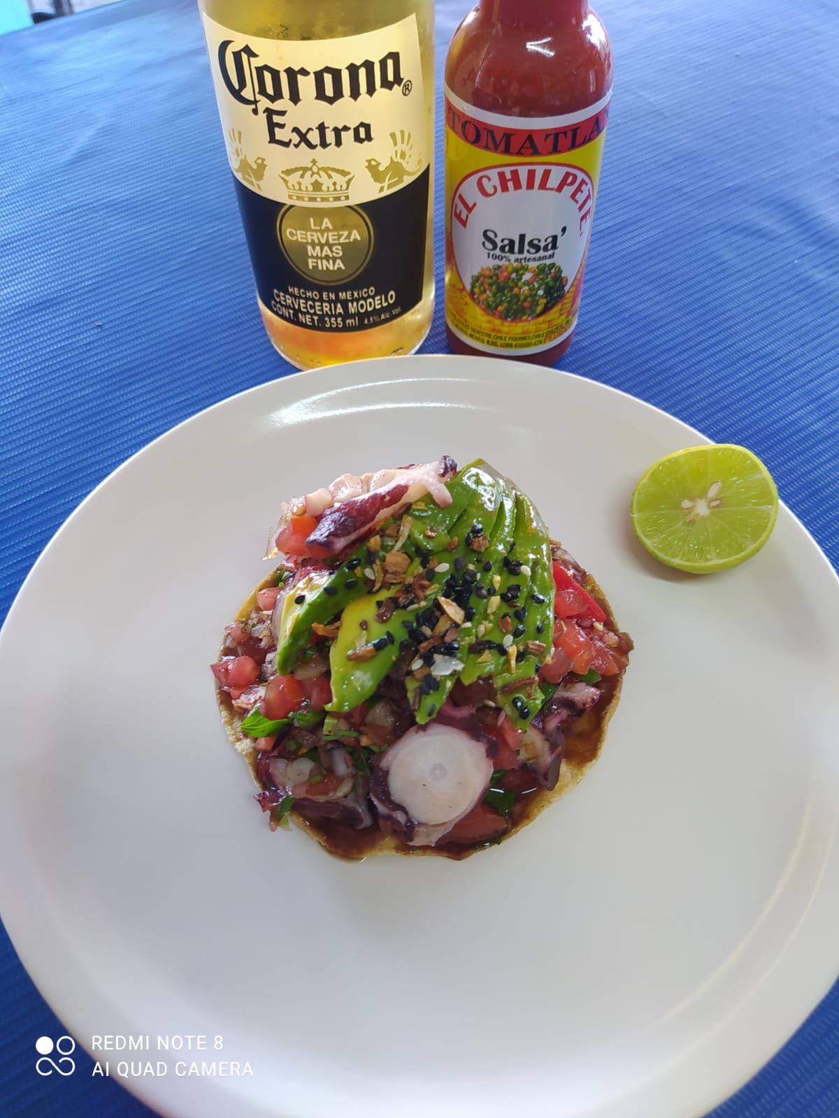 Tostada de Pulpo