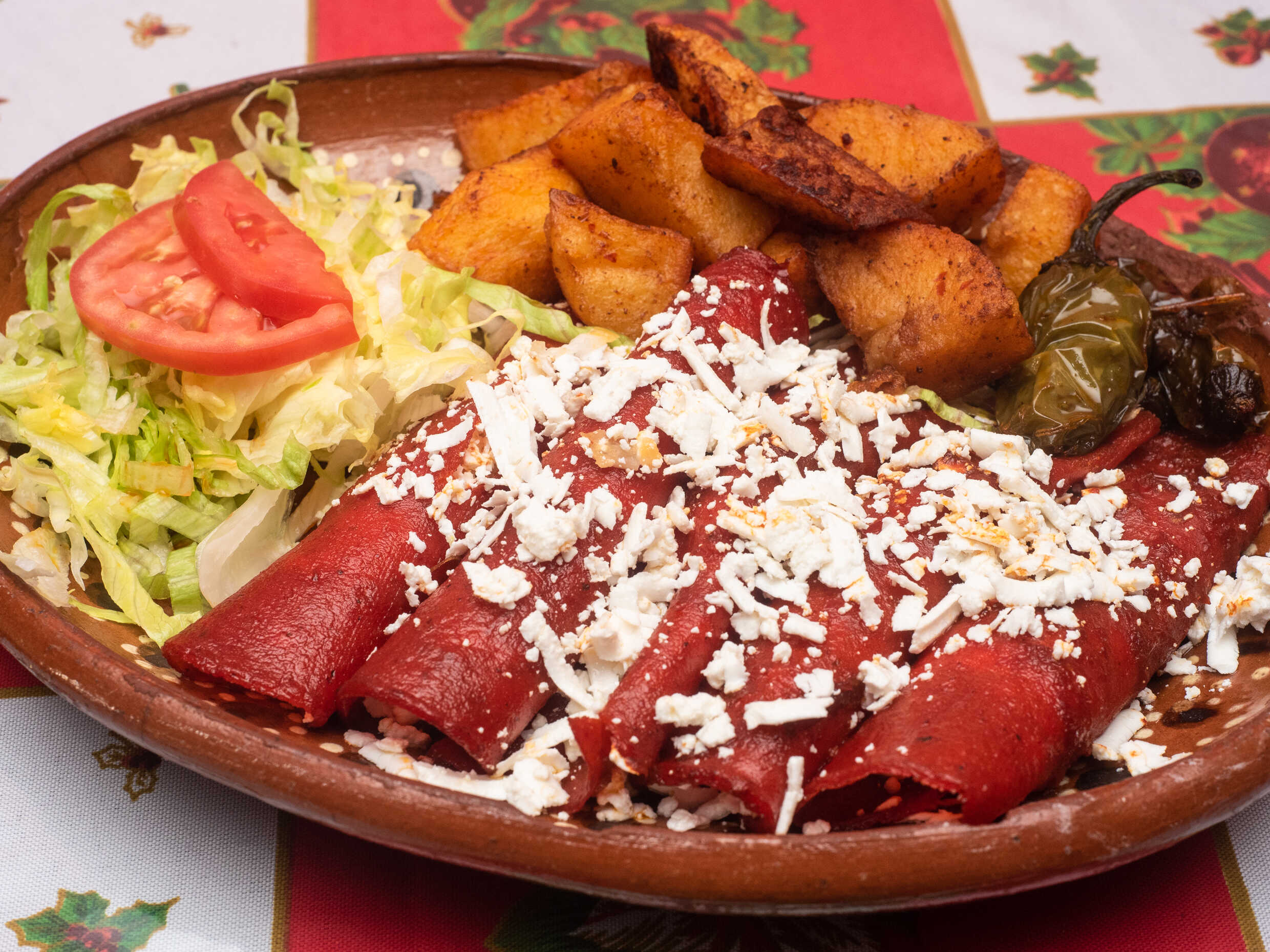 ENCHILADAS ROJAS