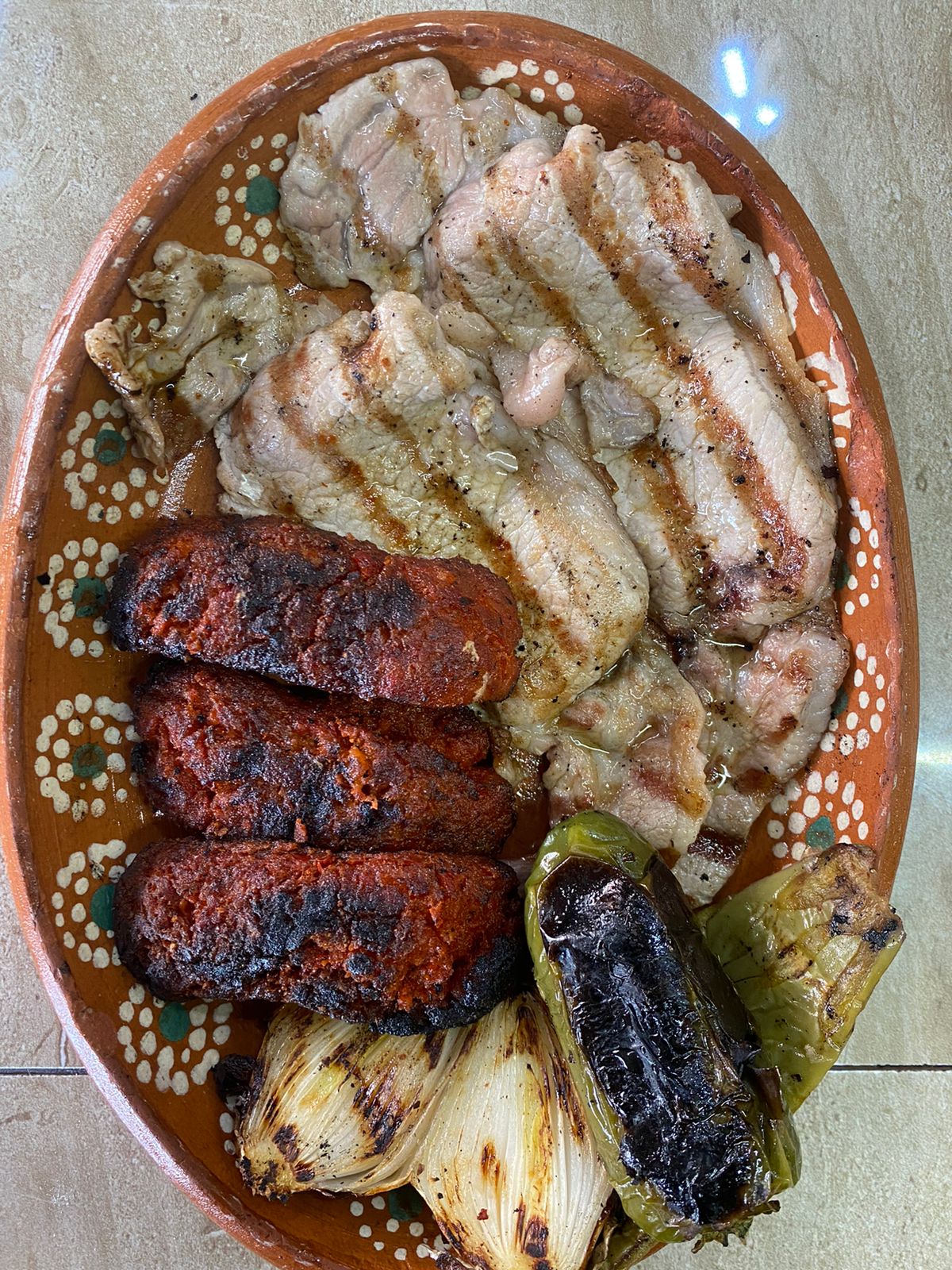 Orden Mixta Asada y Chorizo (250gr Pesado Crudo)