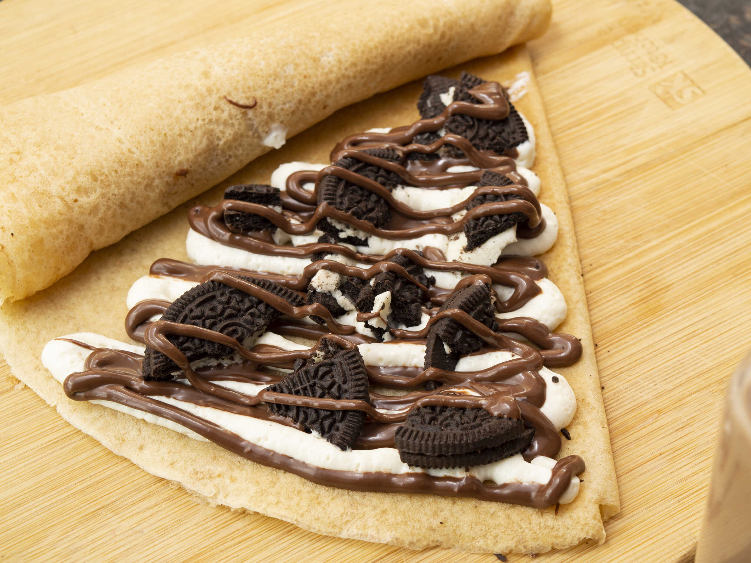 Crepa de Galleta Oreo