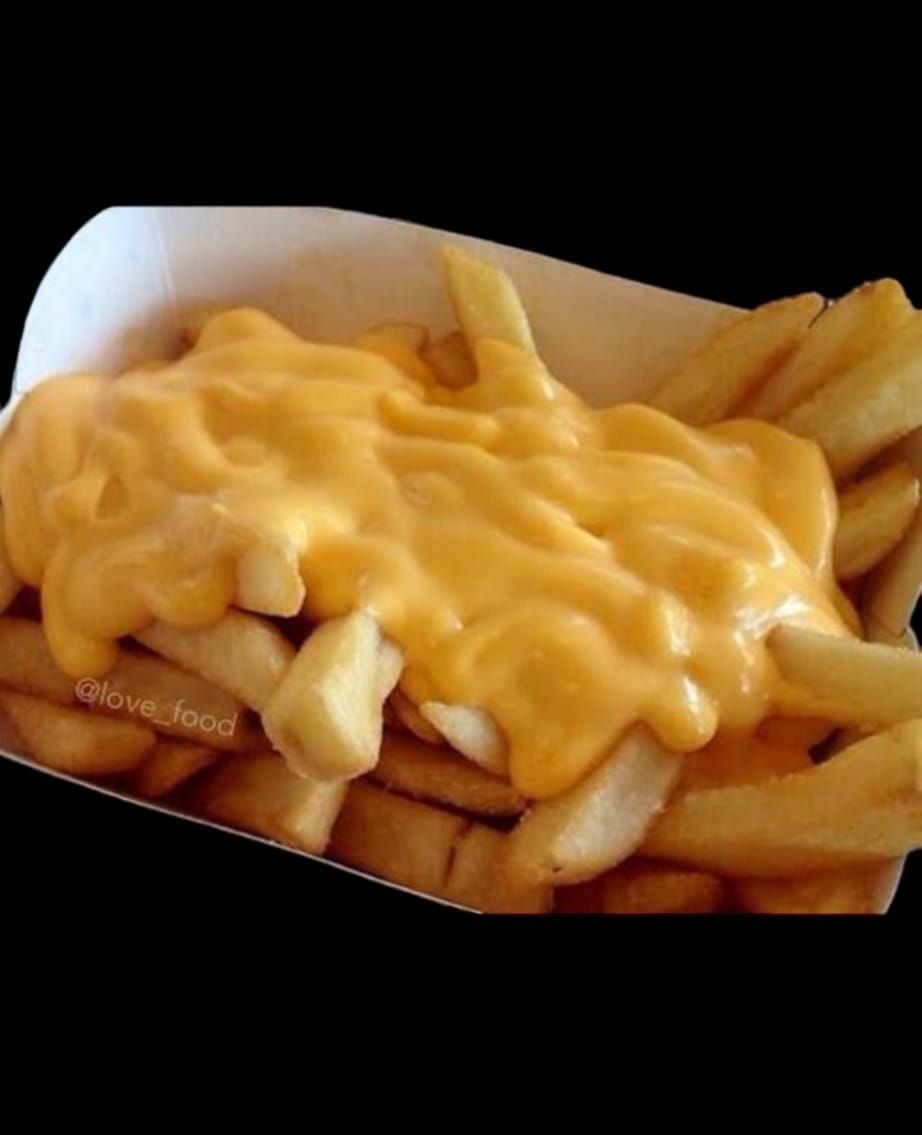 Papas ala francesa con queso