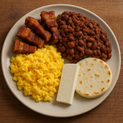 Calentado Chicharrón