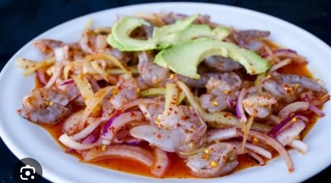 Tostada de Camarón Curtido