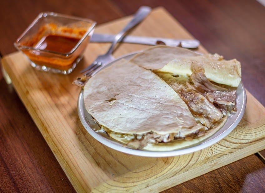Quesadilla Especial Árabe