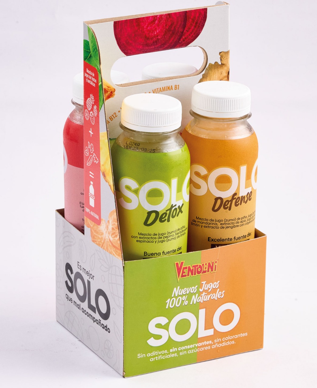 Botellas Solo 250ml X 4