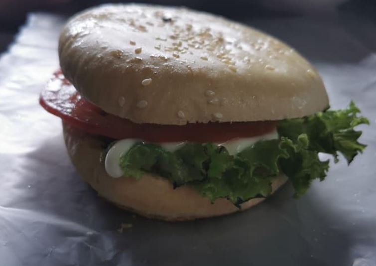 Hamburguesa Jamón con Queso