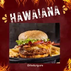 Burger Hawaiana+ Papas + Refresco🍔🥤🍟