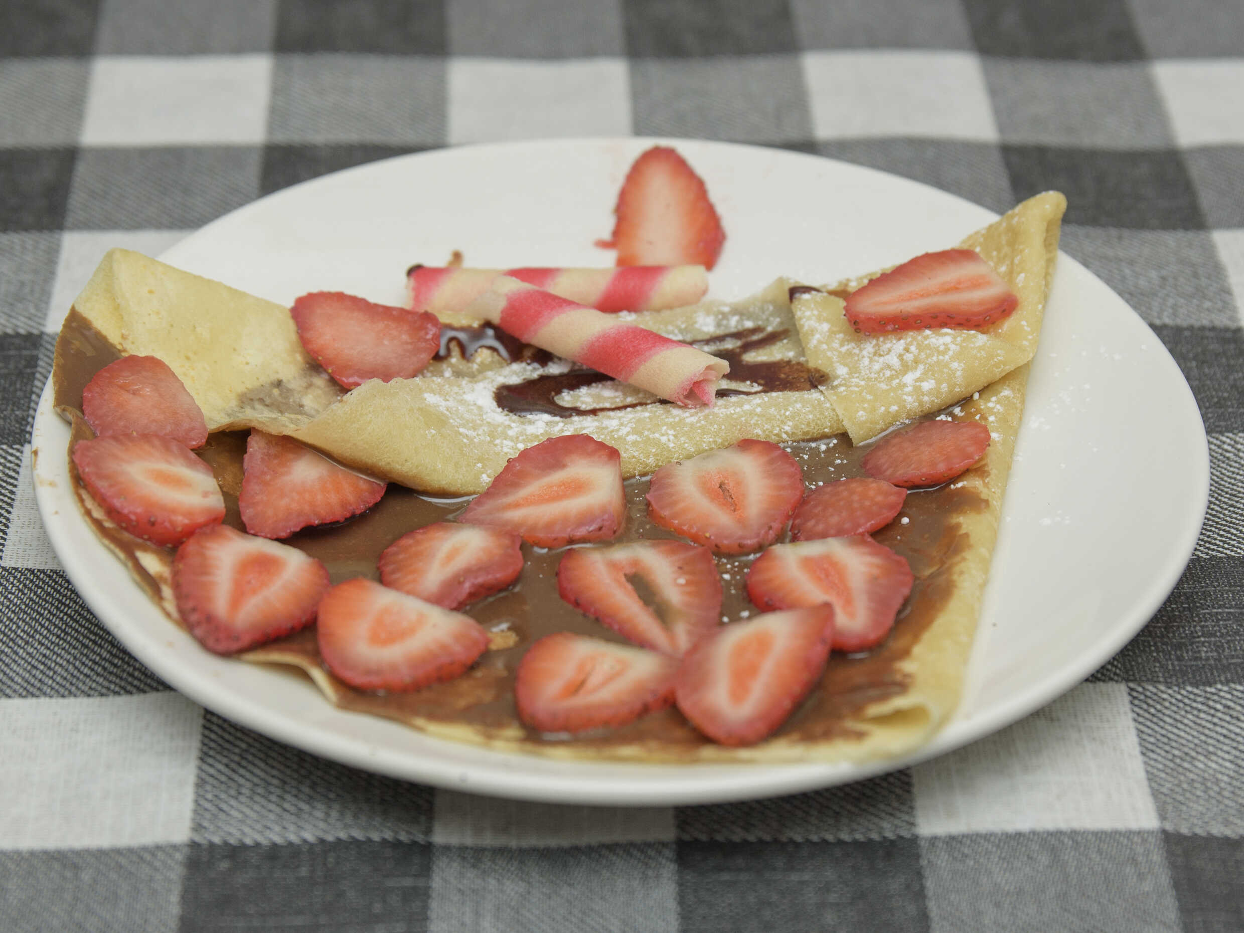 Crepa Nutella con Fresa