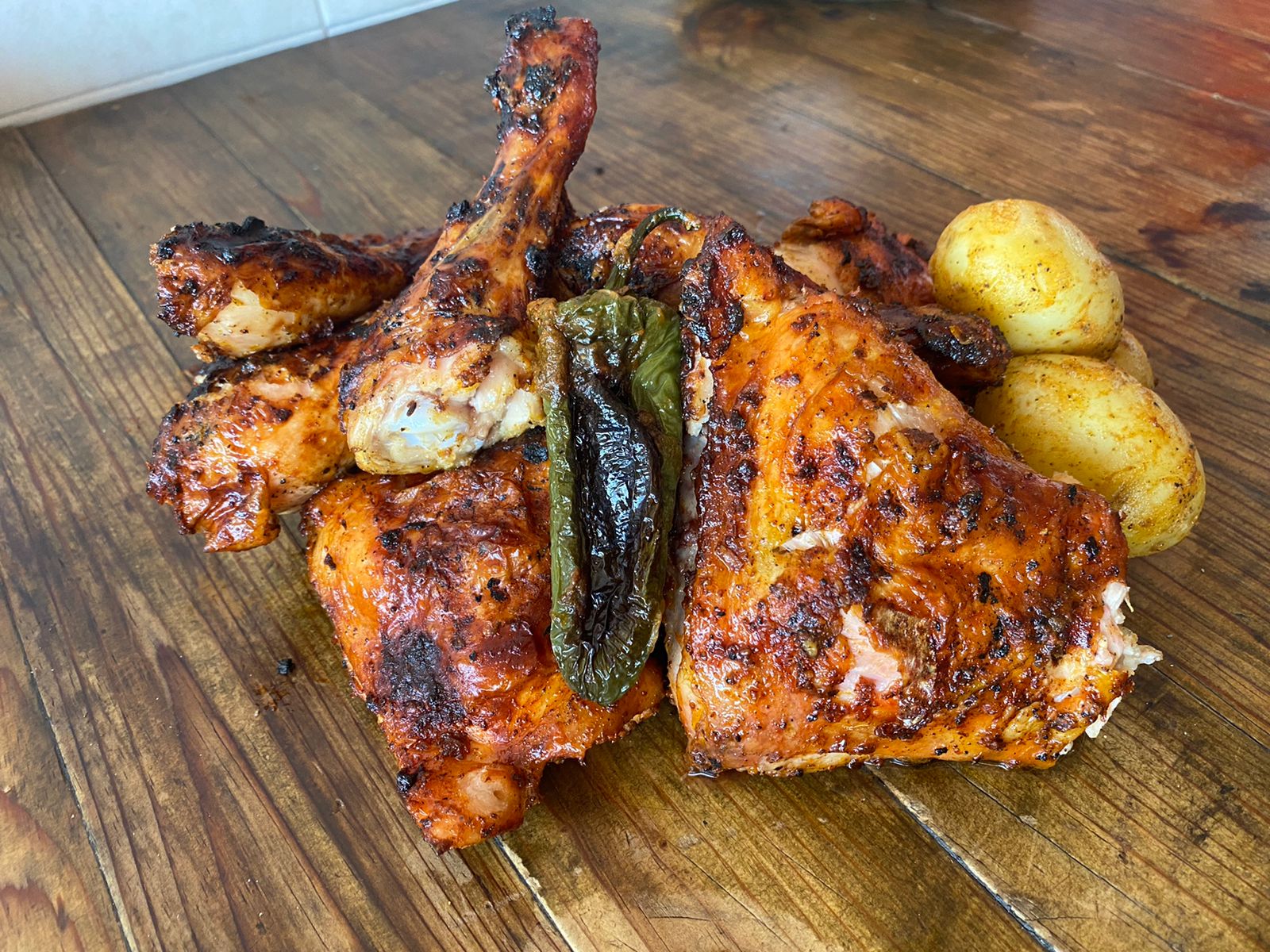 1/2 Pollo Asado (Pierna & Muslo)