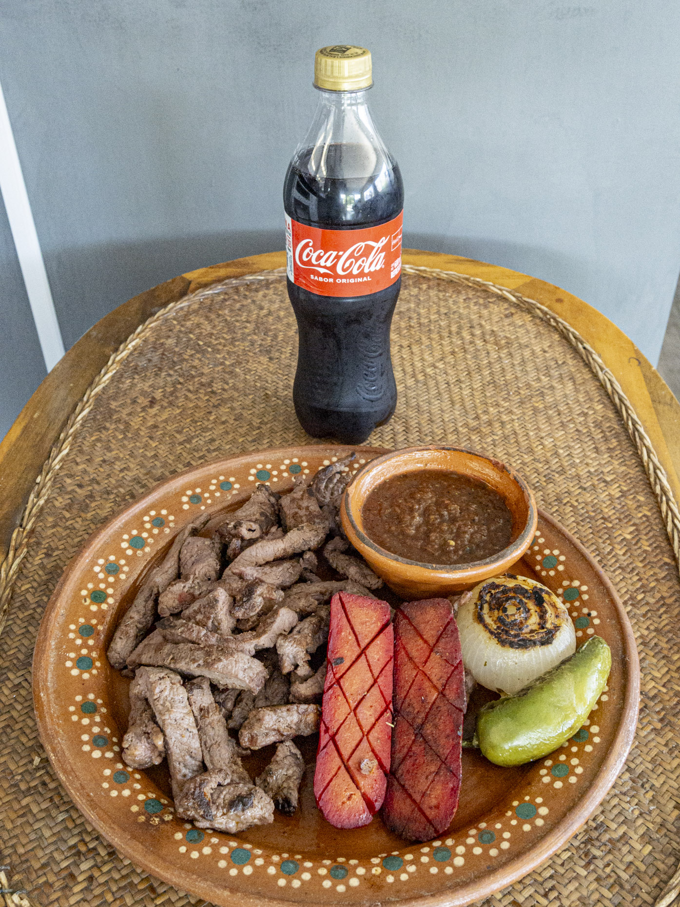 Orden Personal Marinada de Puerc + Coca Cola 600ml