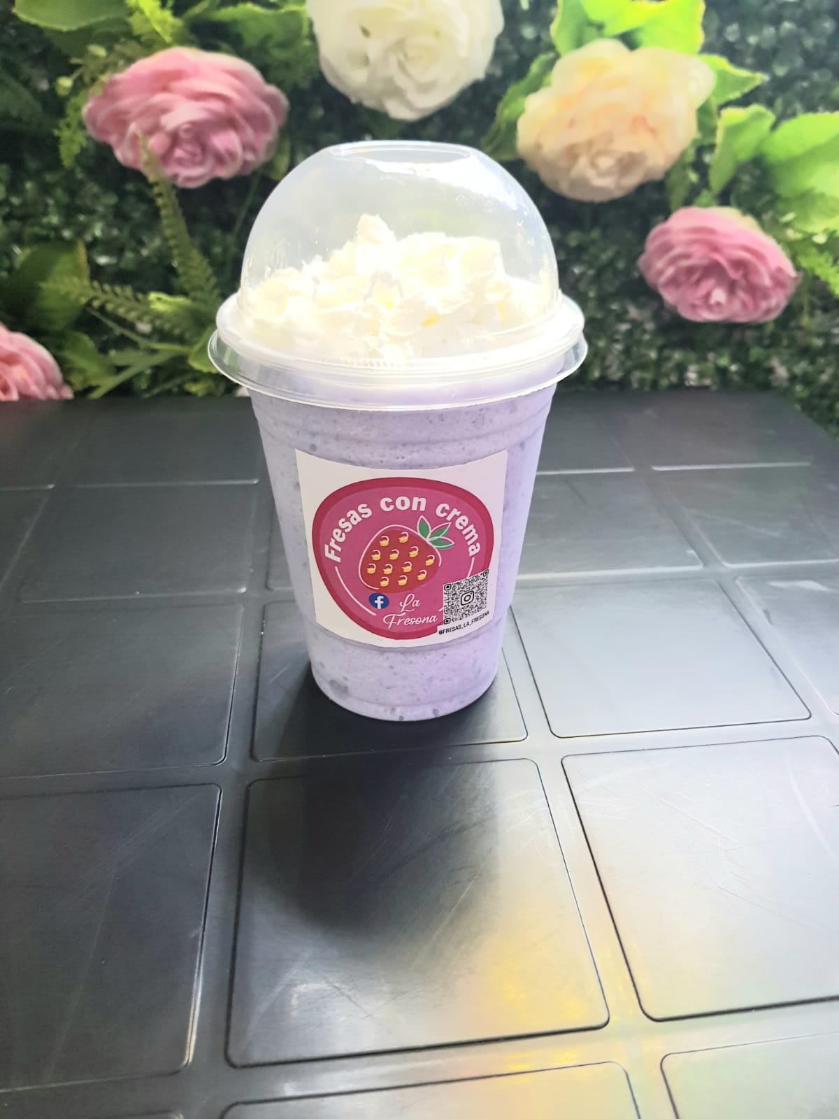 Frappé Taro Vaso de 16 Oz