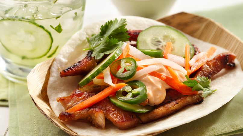 Tacos de Chuleta de Puerco