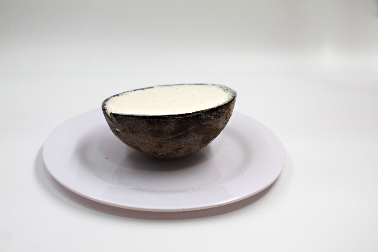 Helado de Coco en Cáscara