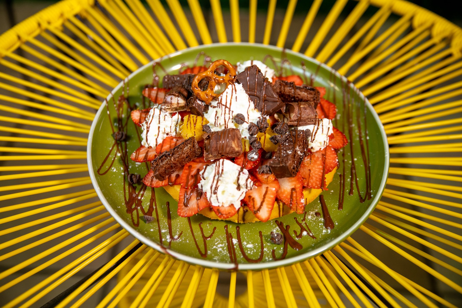 Waffle con Galleta
