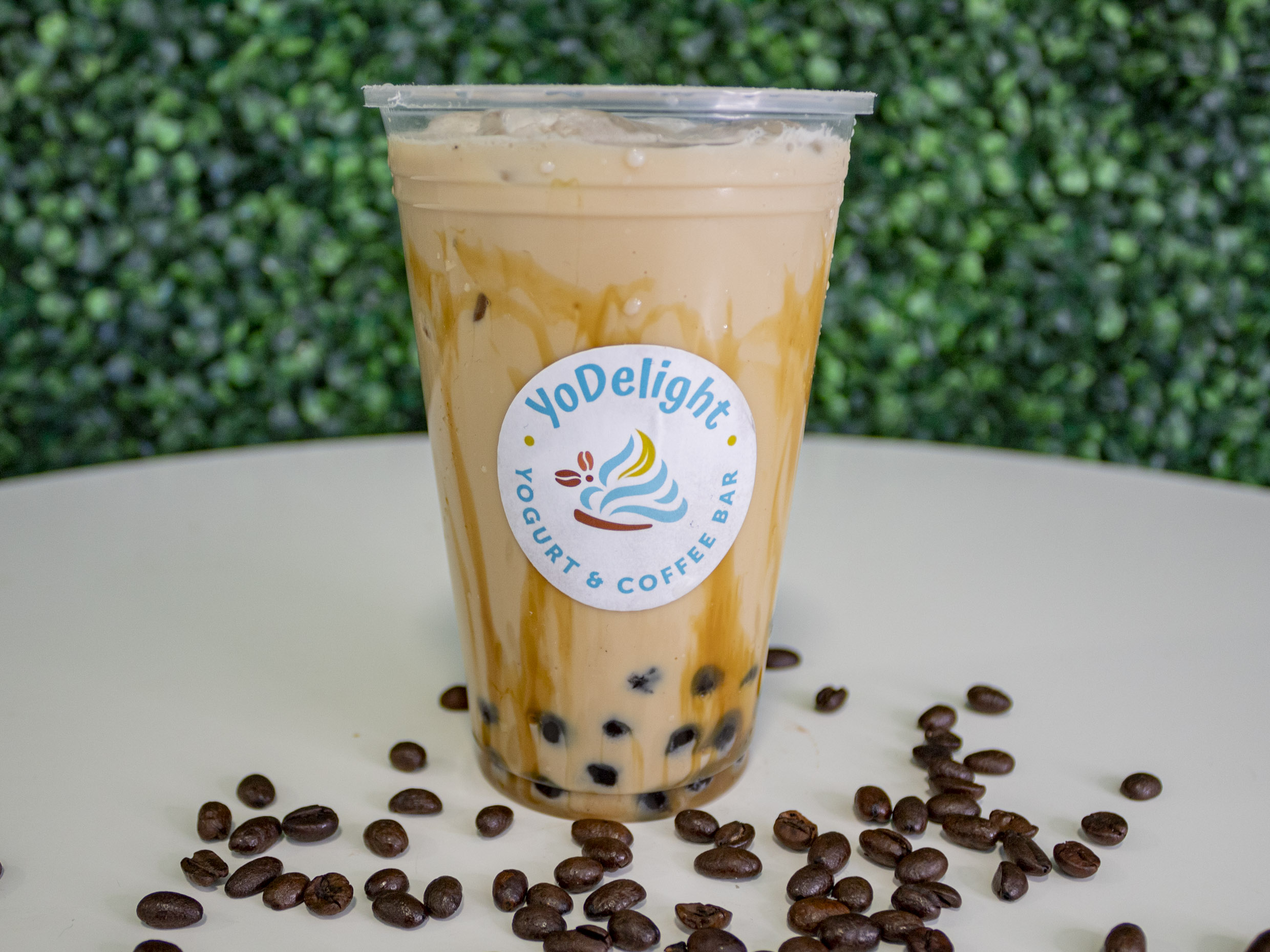 Caramel macchiato boba (en las rocas)