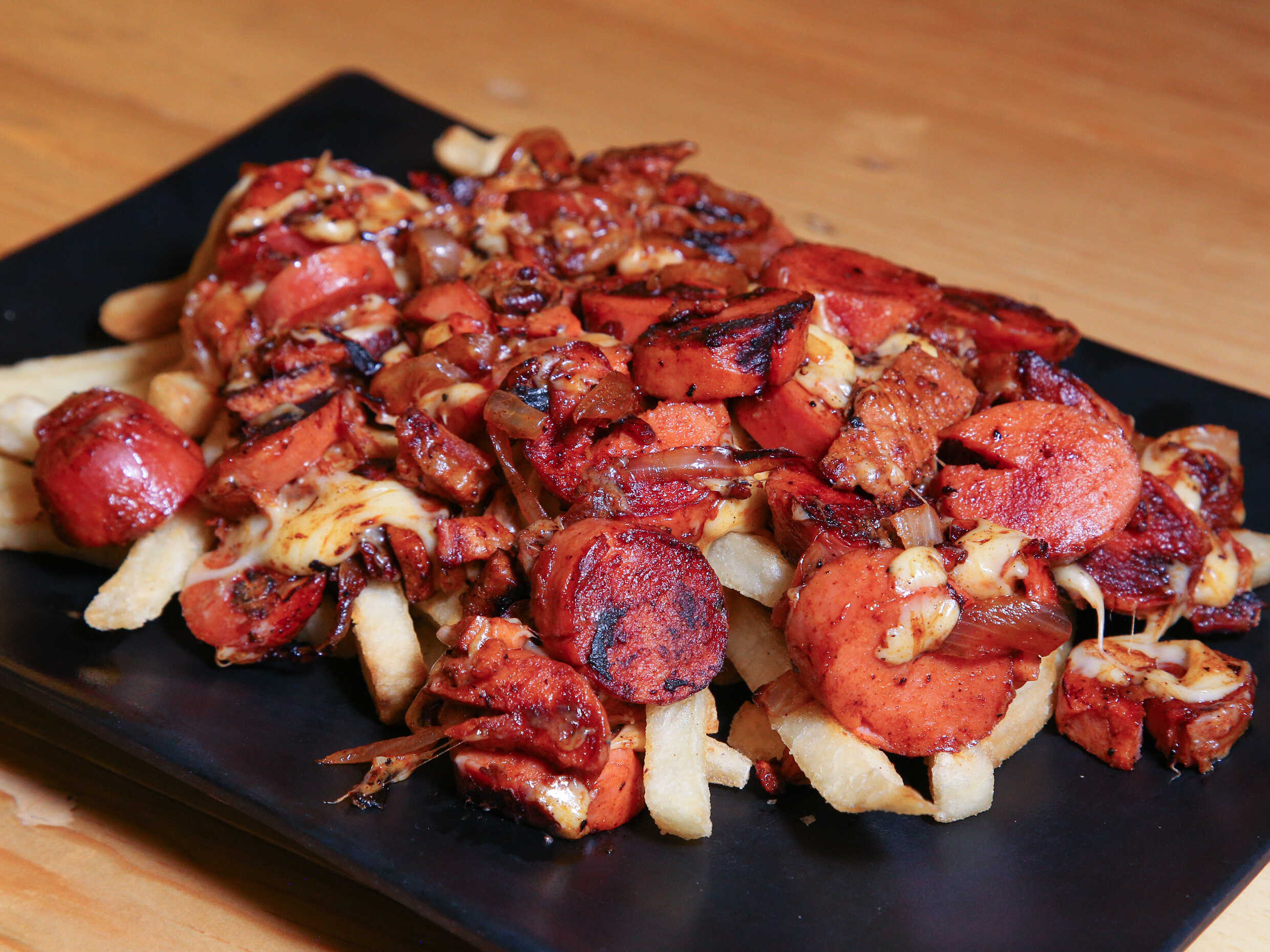 Salchipapas el Obeso
