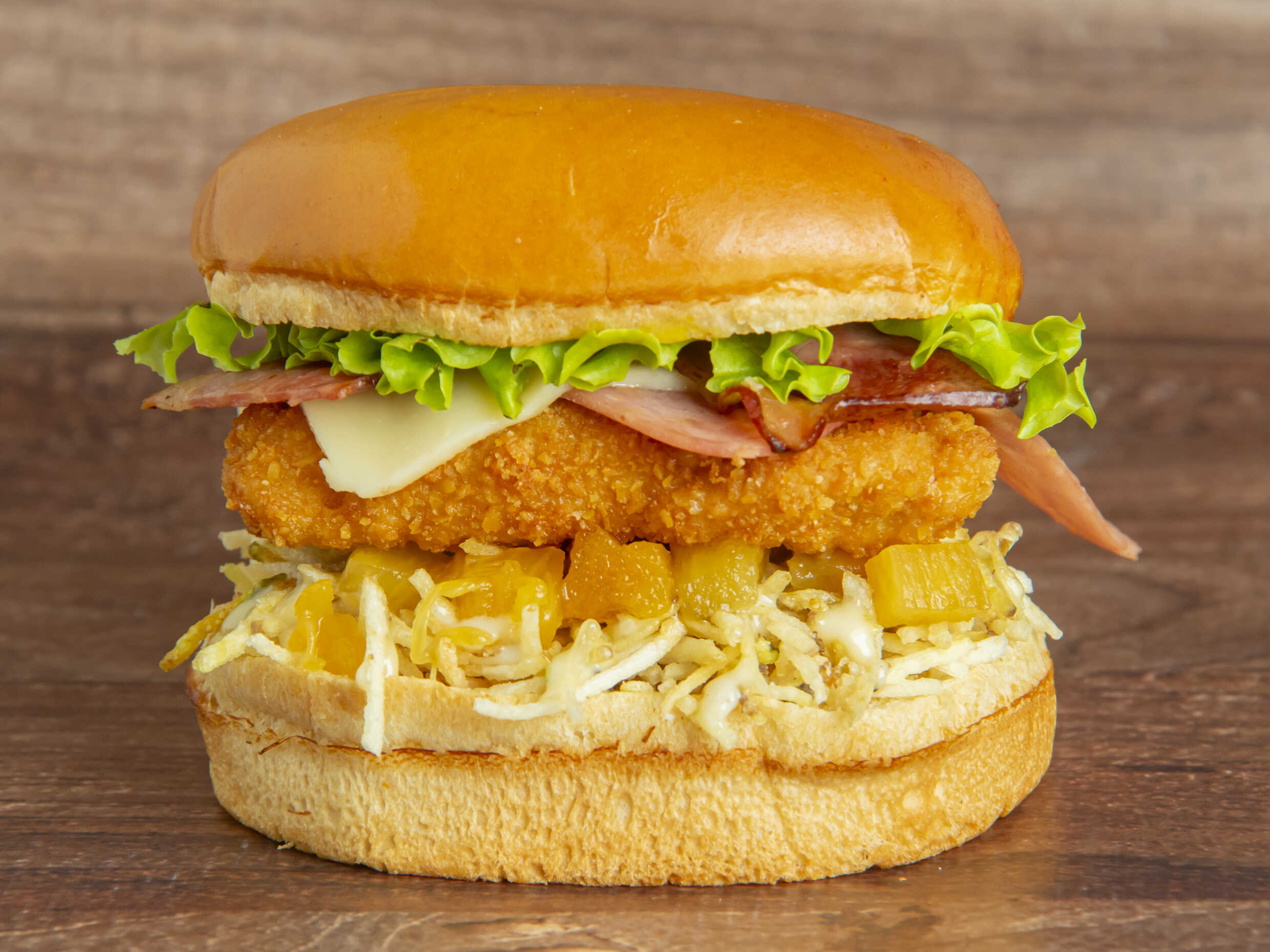 Hamburguesa Chicanera Chicken Tocineta
