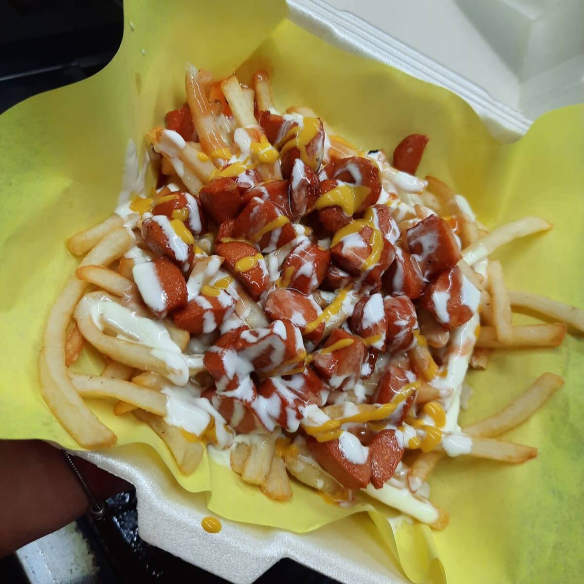 Salchipapas