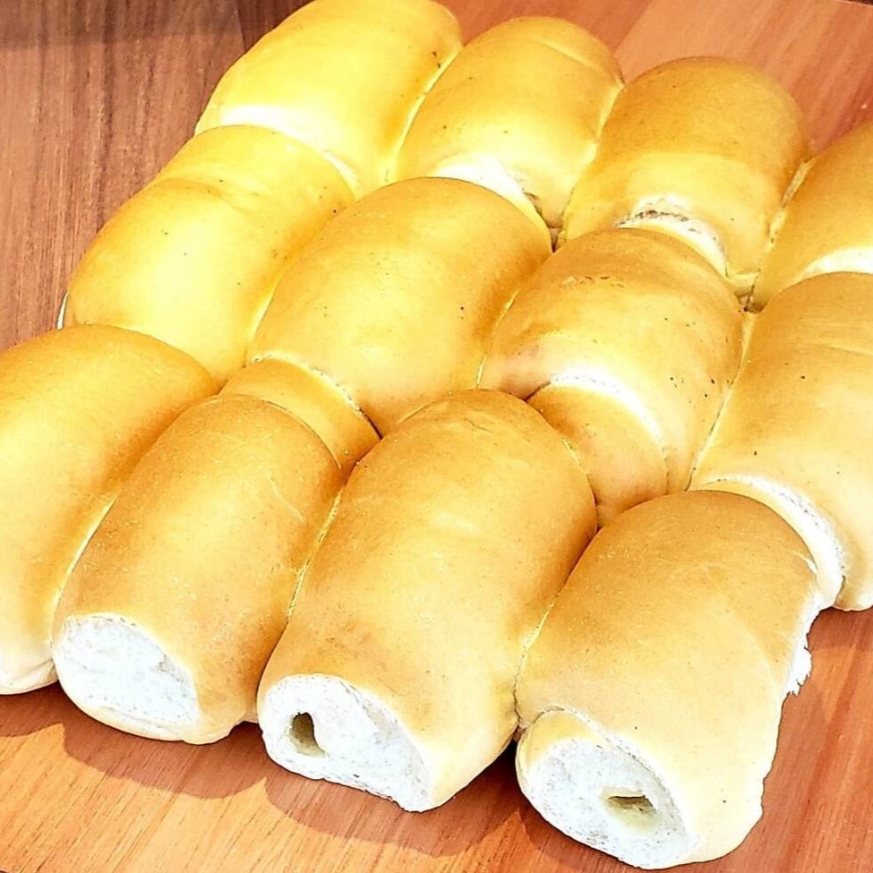 Pão coio para cachorro quente de festa pct com 12 unidades