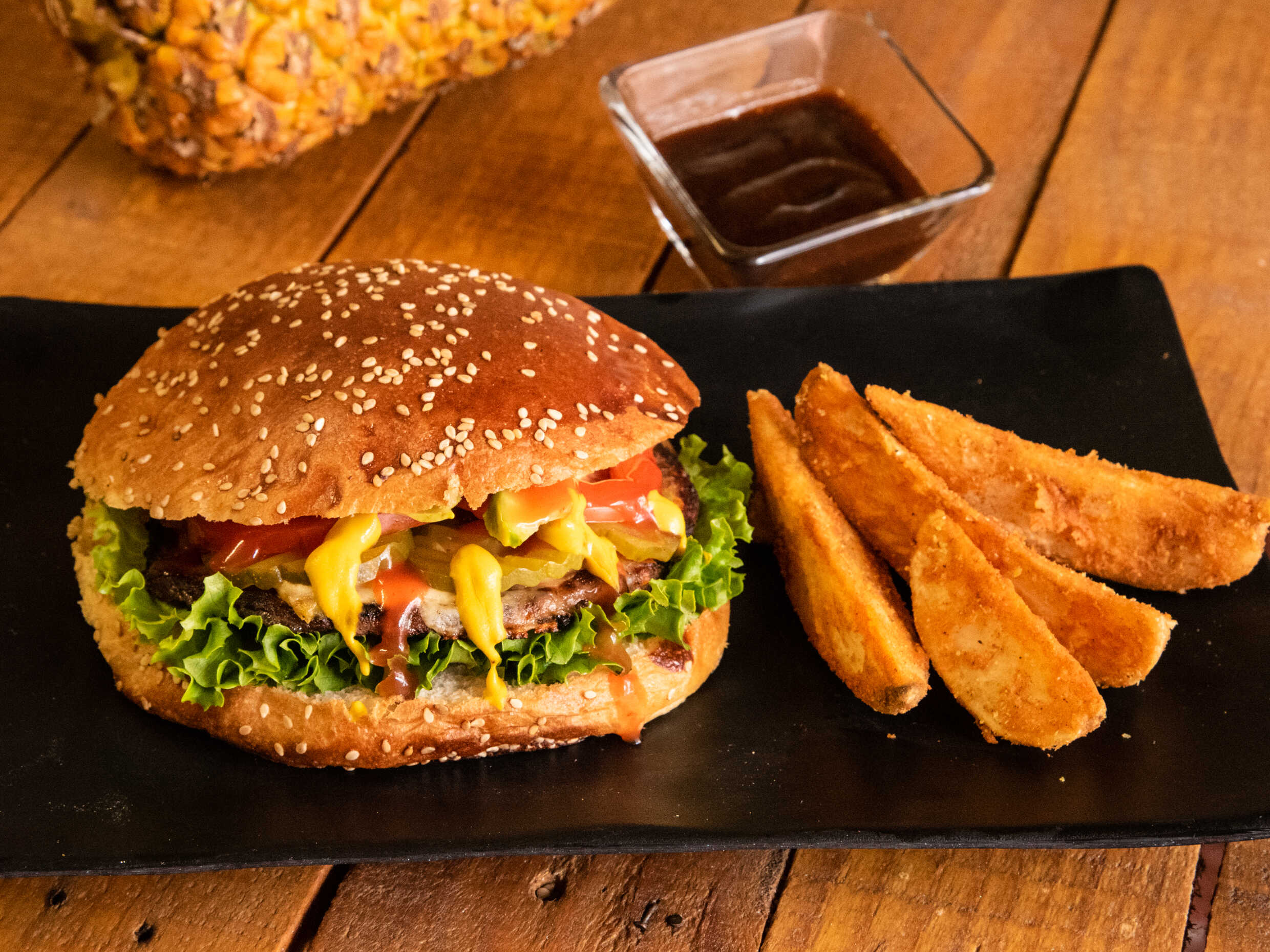 Hamburguesa BBQ