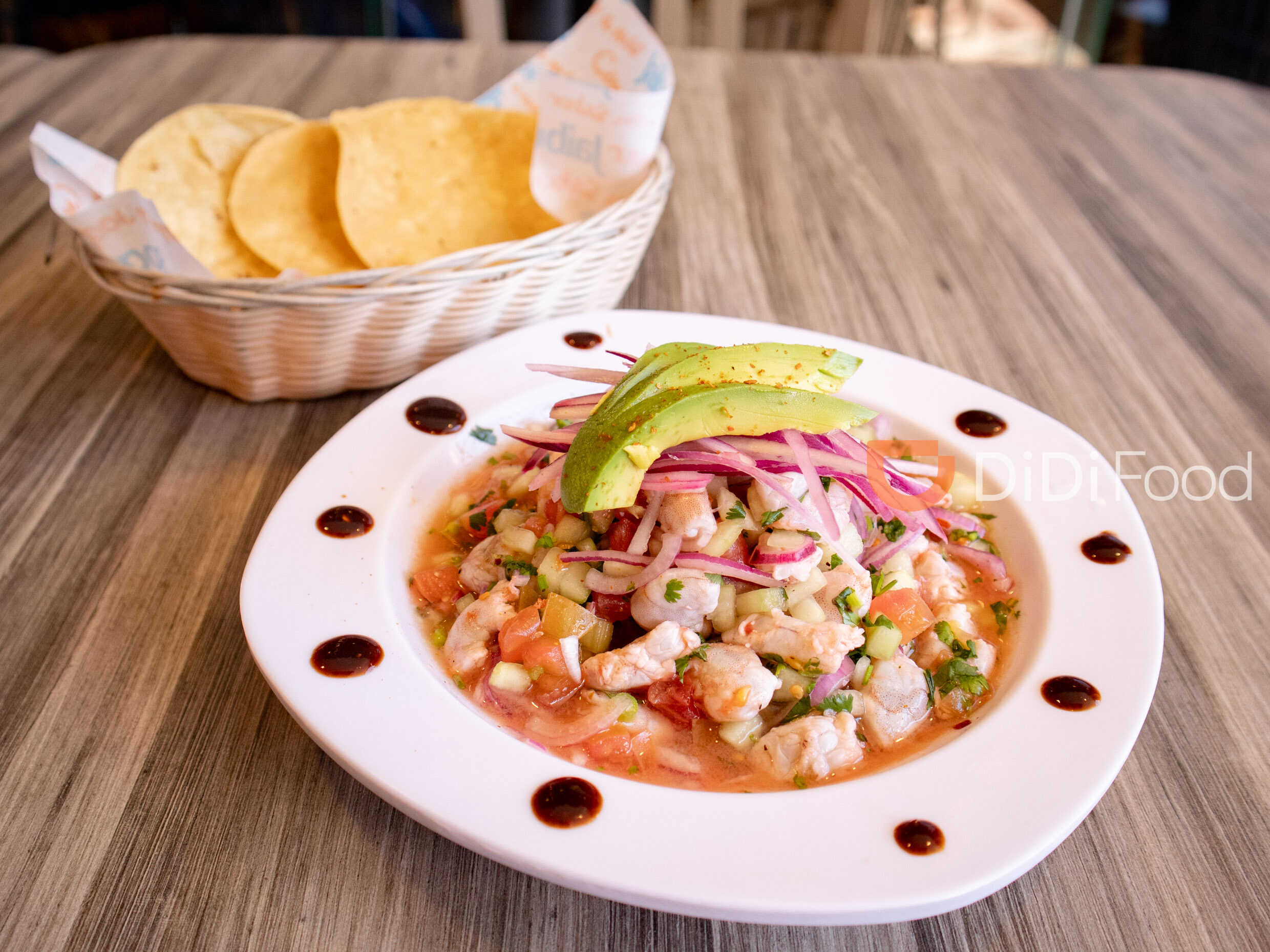 CEVICHE DE CAMARON COCIDO