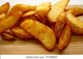 Papas Gajos con Queso